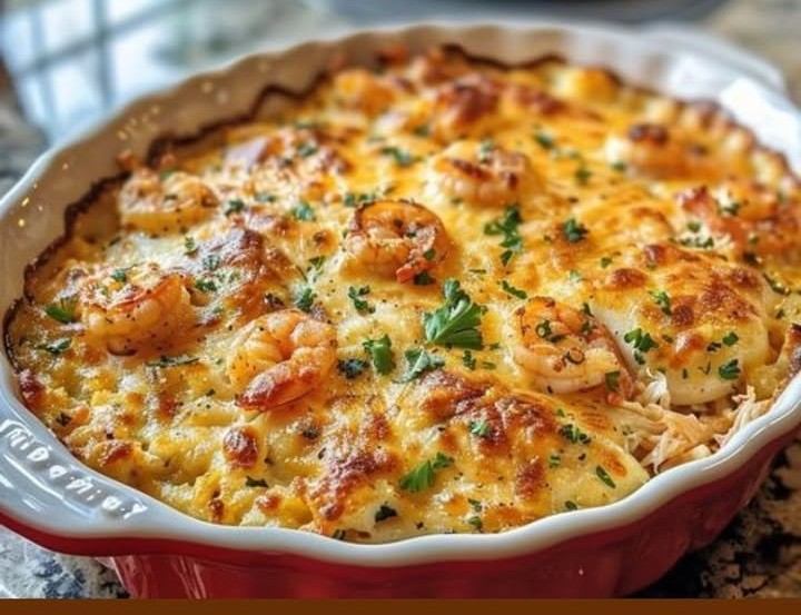Crab and Shrimp Casserole
