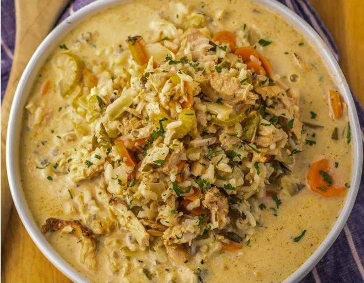 Slow Cooker Turkey Soup