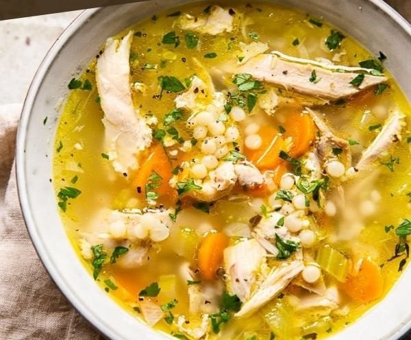 Leftover Turkey Soup