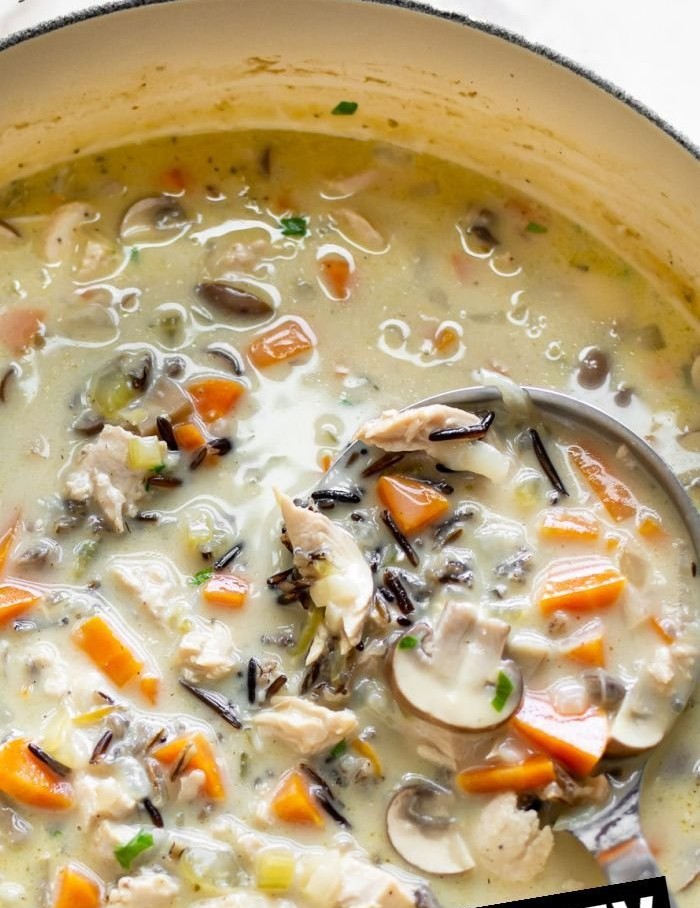 Leftover Turkey Soup