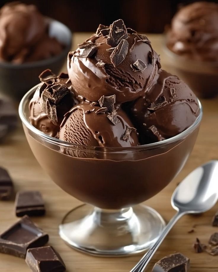 Helado de Chocolate Doble