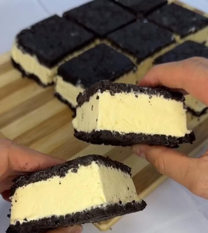 Sándwiches de Helado Cookies & Cream