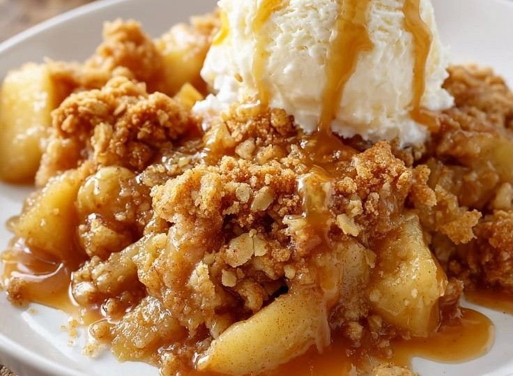 Baked Apple Crumble