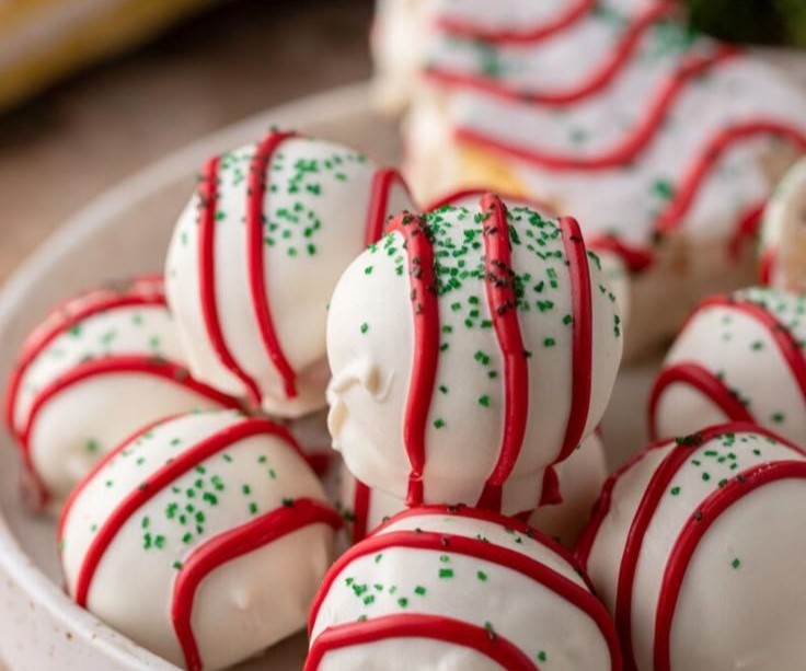 Little Debbie Christmas Tree Cake Truffles