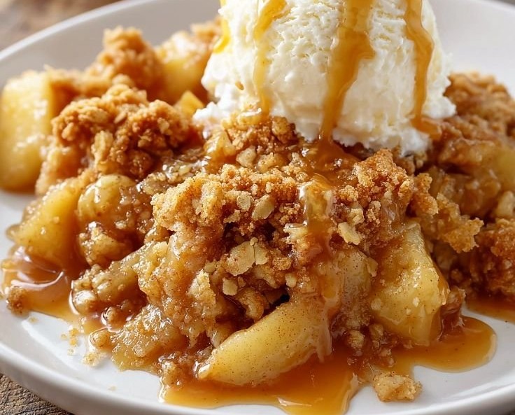 Baked Apple Crumble