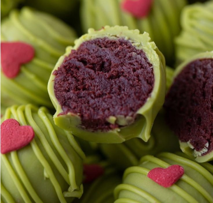 Grinch Oreo Truffles