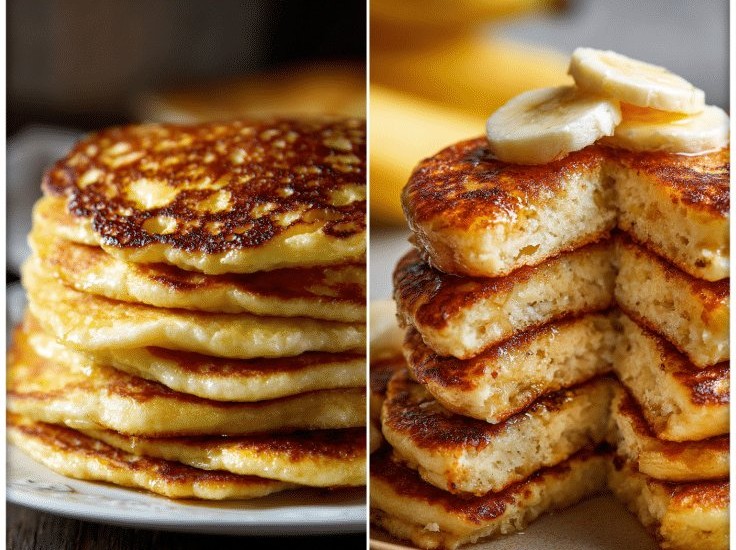 Easy Cottage Cheese Pancakes