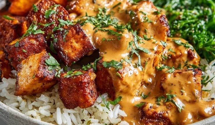 Chicken and Sweet Potato Bowls