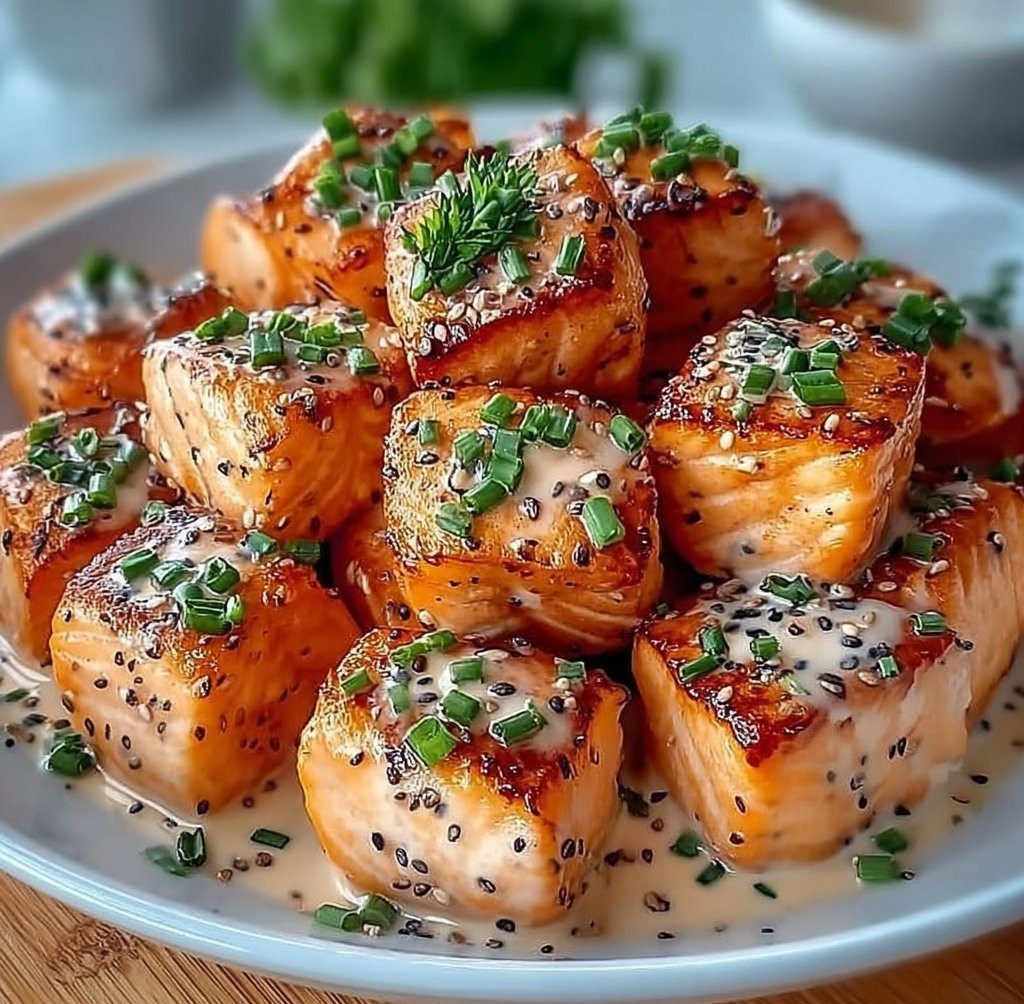 Bang Bang Salmon Bites