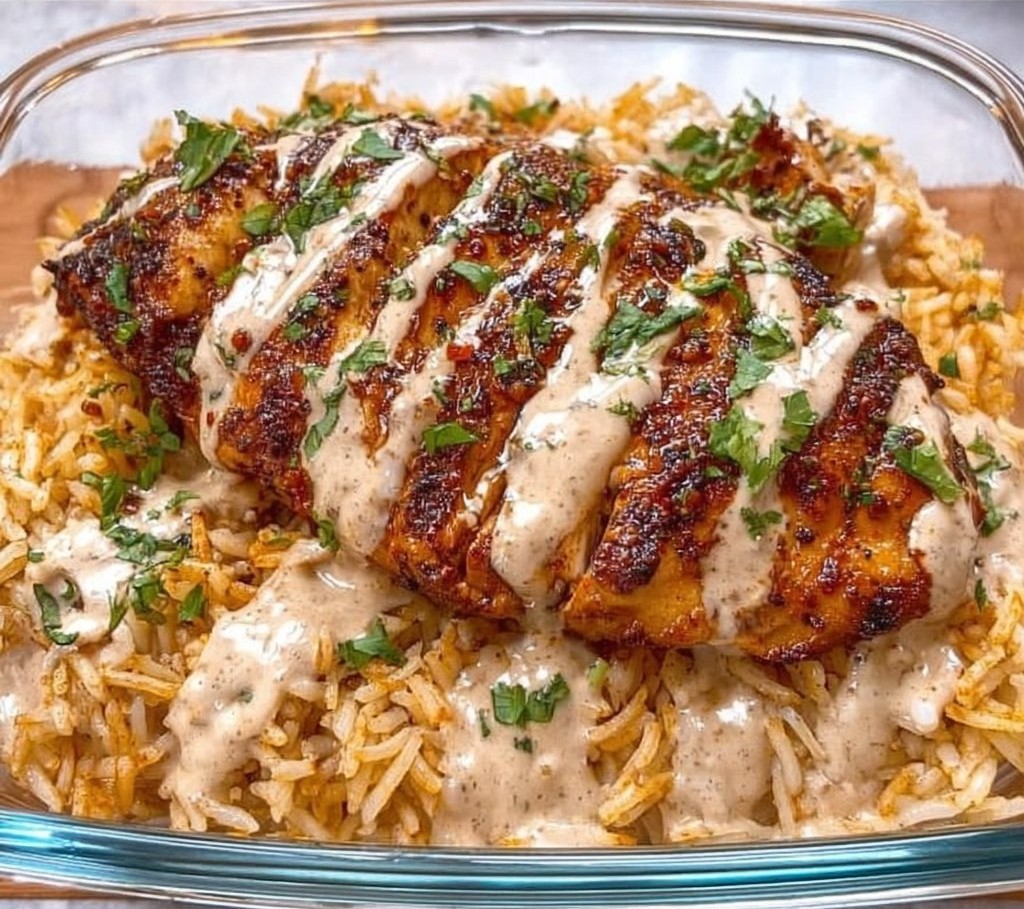 Creamy Cajun Chicken and Rice Bowls