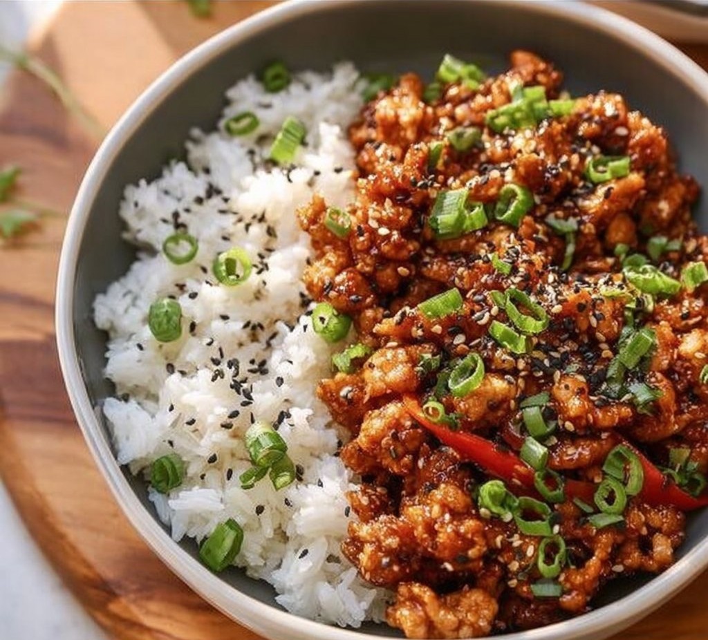 Low Carb Firecracker Ground Chicken