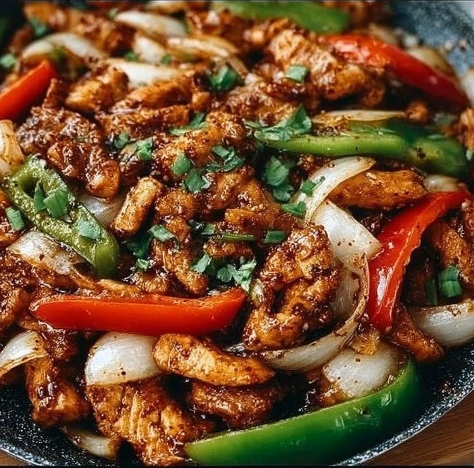 Black Pepper Chicken