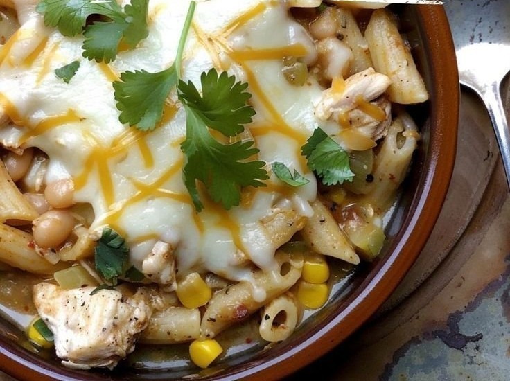 One-Pot White Chicken Chili Pasta: 5 Comforting Steps
