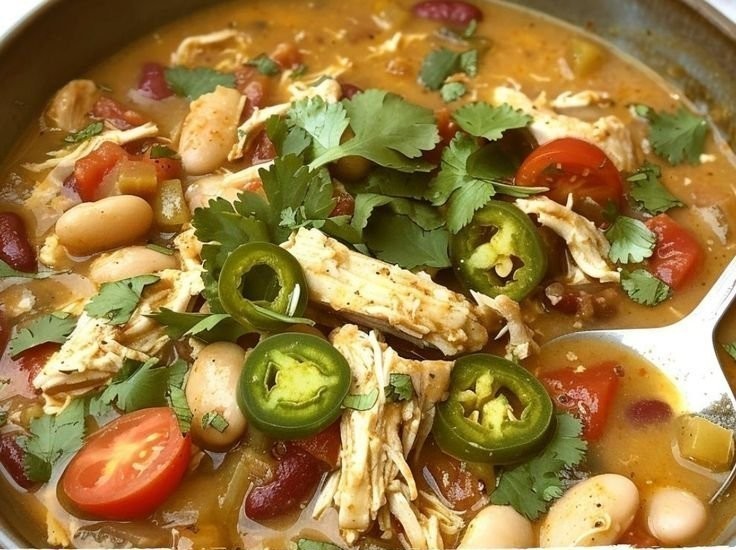 Spicy Jalapeño White Chicken Chili That Will Warm Your Soul