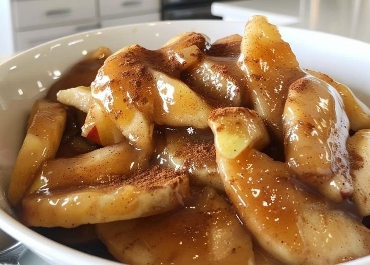 Slow Cooker Cinnamon Apple Slices: Cozy 4-Hour Delight
