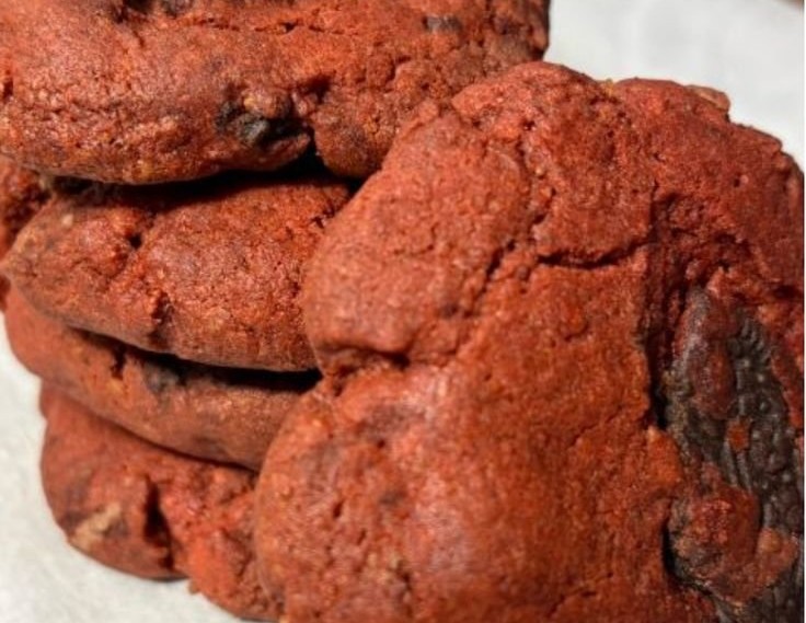 Red Velvet Oreo Cookies