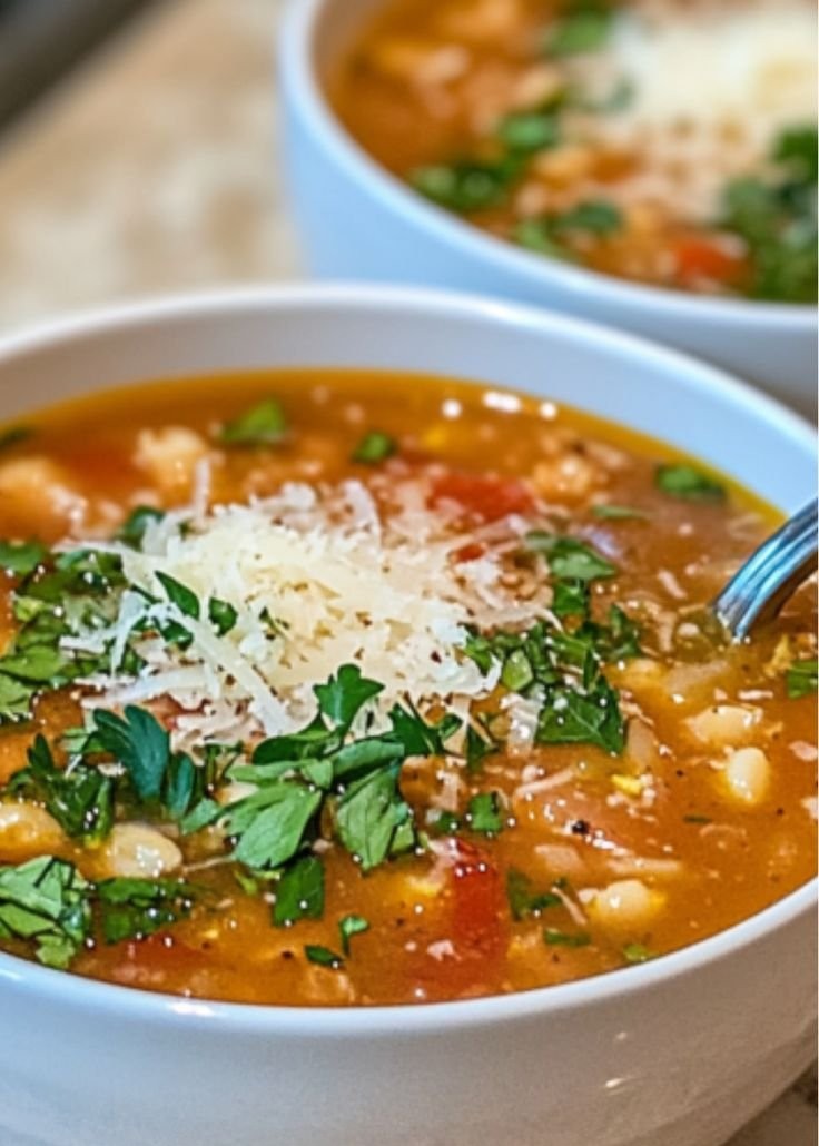 Easy Minestrone Soup