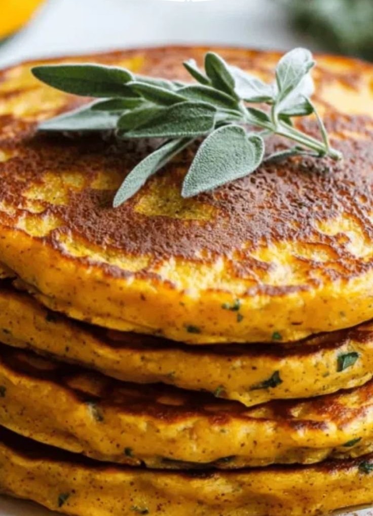 Pumpkin Herb Gluten-Free Pancakes