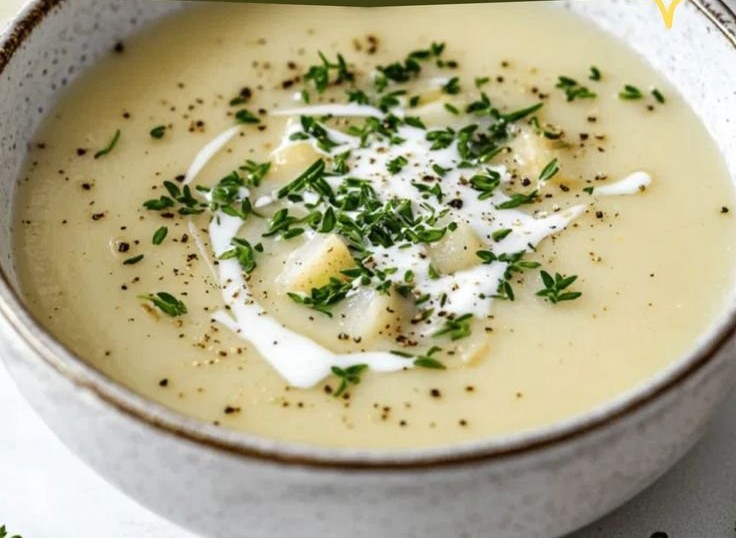 Creamy Herb Potato Soup