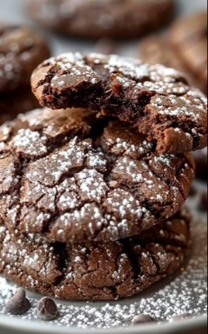 Chocolate Crinkle Cookies: 5 Irresistibly Fudgy Bites