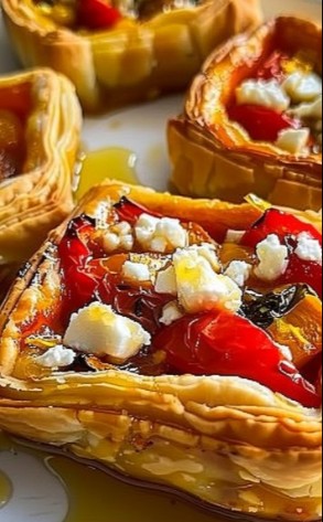 Roasted Pepper & Feta Tartlets: 5 Irresistible Delights