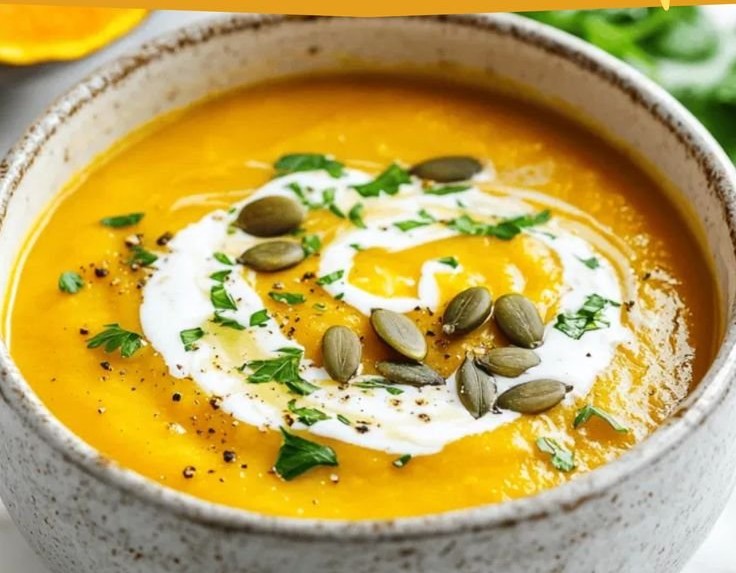 Easy Roasted Pumpkin Soup