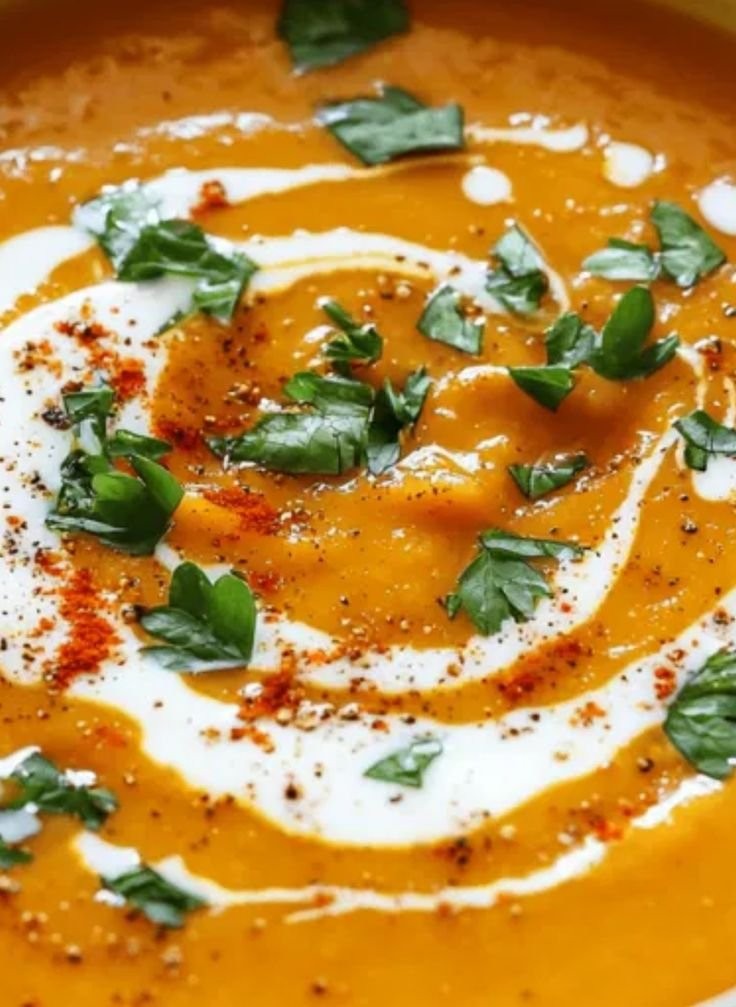 Light Roasted Pumpkin Soup