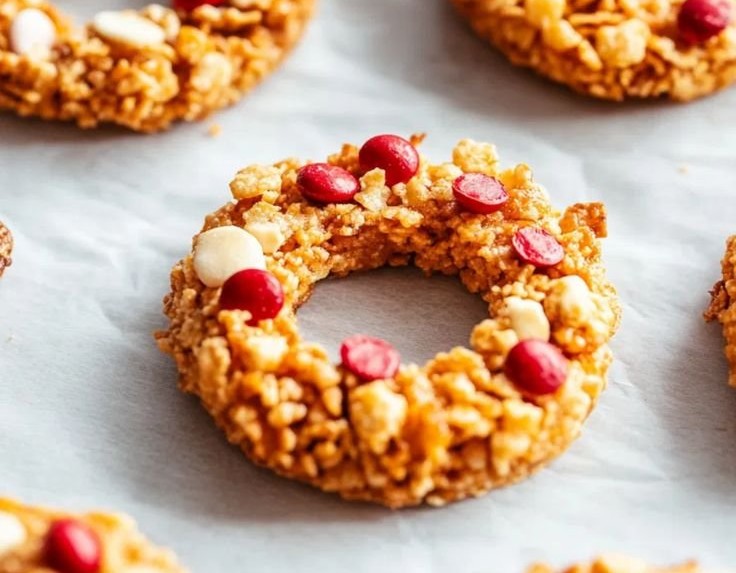 Cornflake Wreaths