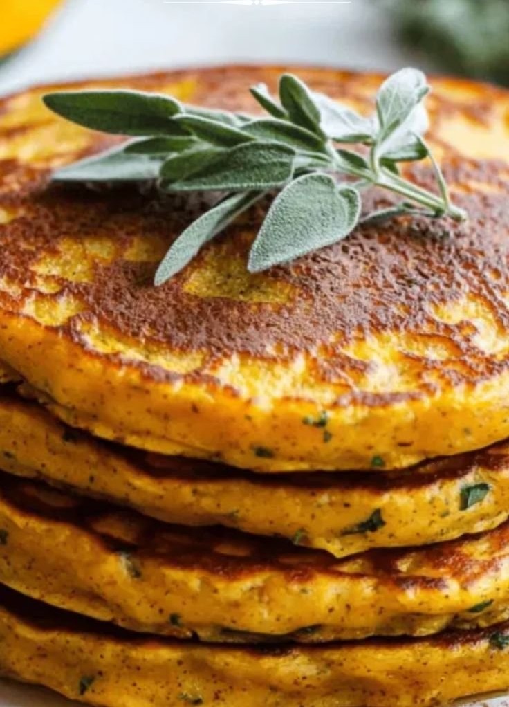 Pumpkin Herb Gluten-Free Pancakes
