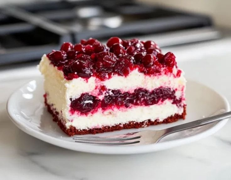 Cranberry Poke Cake