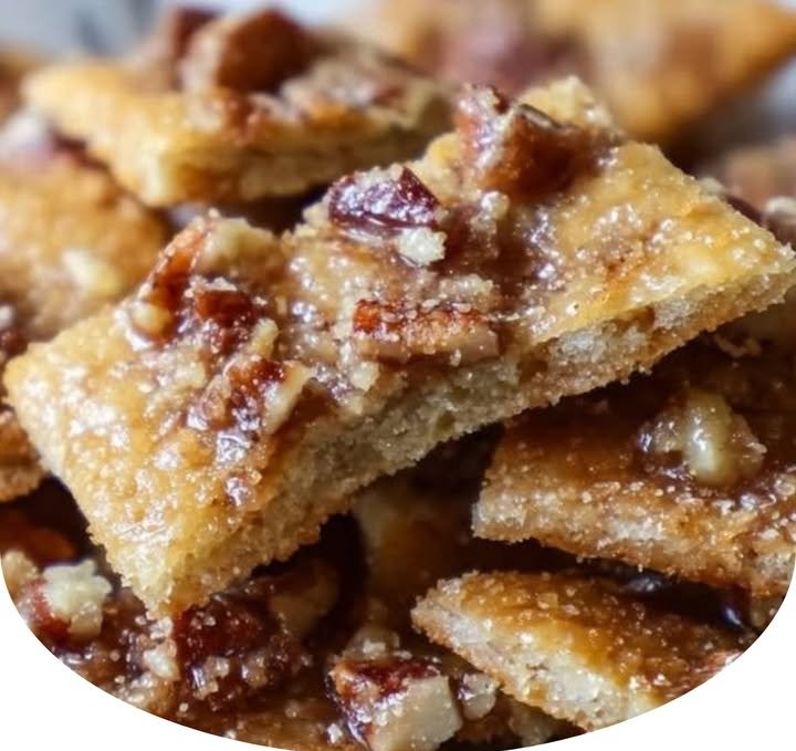 Pecan Toffee Club Crackers