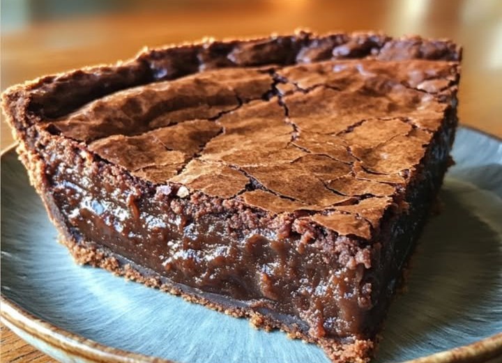 Gooey Brownie Pie