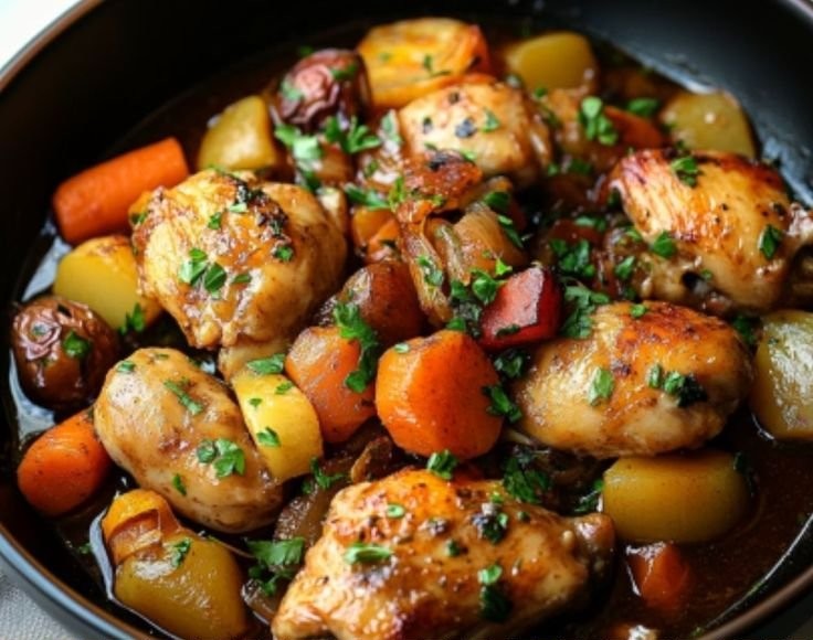 Instant Pot Homestyle Chicken and Vegetables Recipe