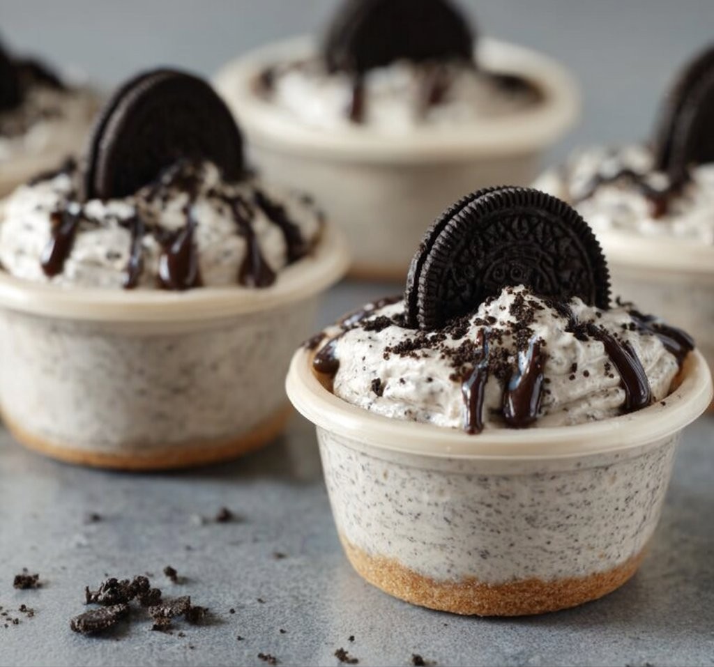 Cookies and Cream Dessert Cups
