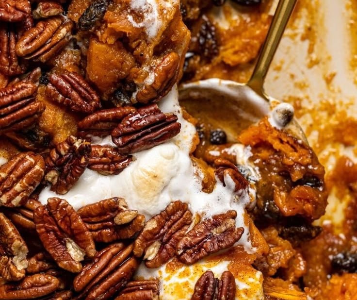 Southern Maple Sweet Potato Casserole