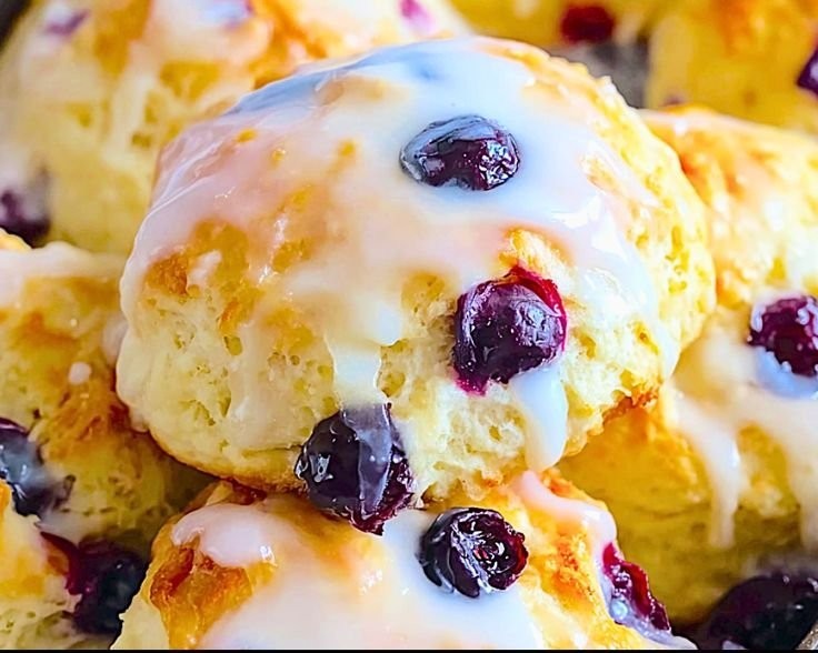 Blueberry Biscuits