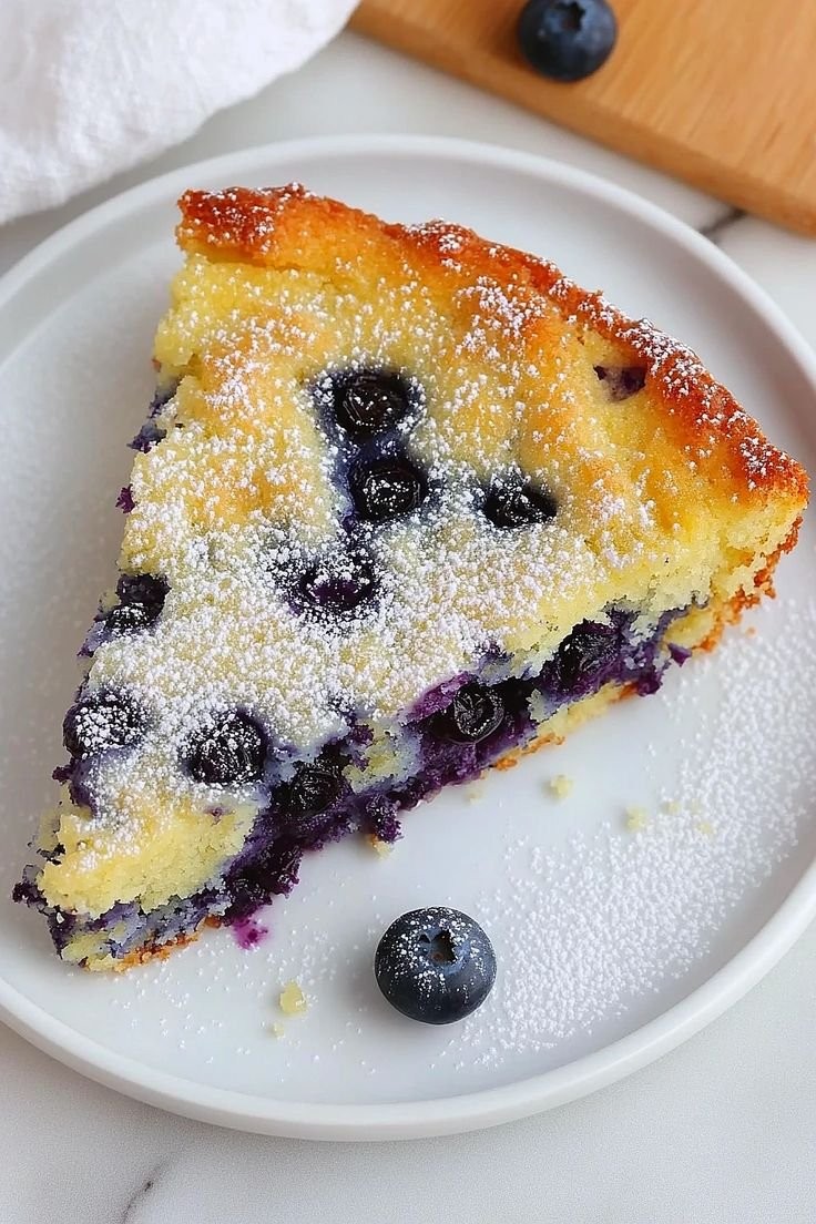 Classic Blueberry Yogurt Cake