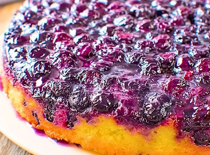 World's Best Blueberry Cake