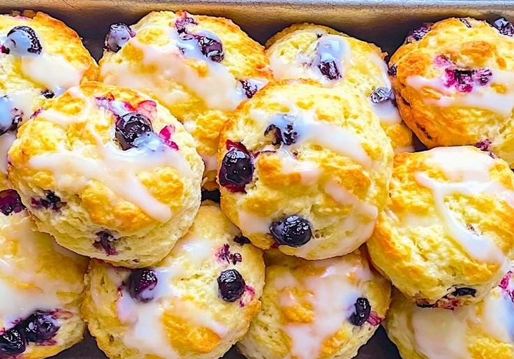 Blueberry Biscuits