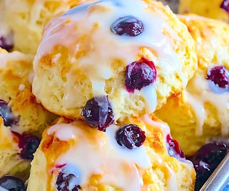 Blueberry Biscuits