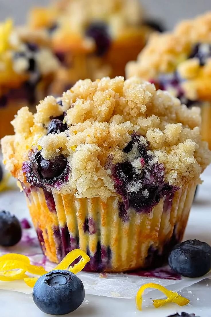 Lemon Blueberry Muffins
