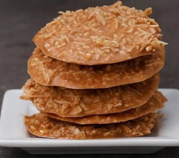 Peanut Butter and Coconut No-Bake Cookies