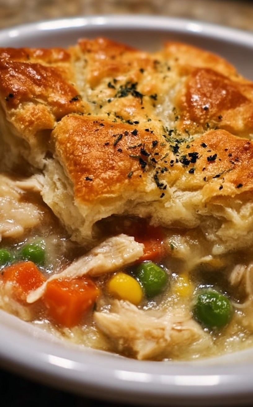 Chicken Pot Pie Casserole