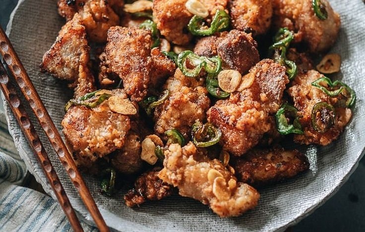 Salt and Pepper Pork Chops