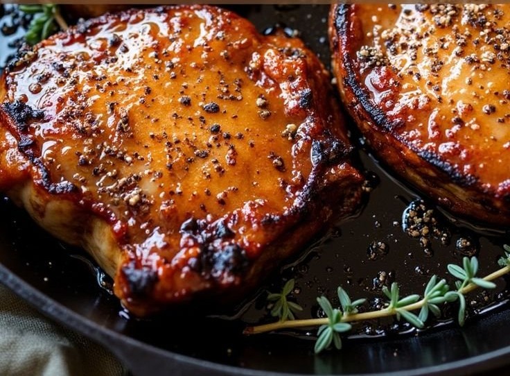 Brown Sugar Garlic Pork Chops