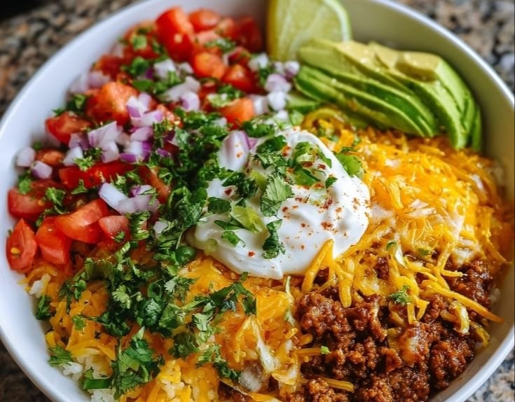 Taco Rice Bowl