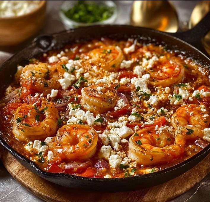 Mediterranean Shrimp & Feta