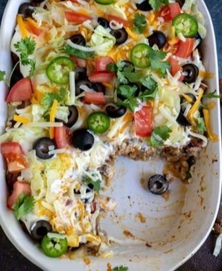 Low Carb Taco Casserole