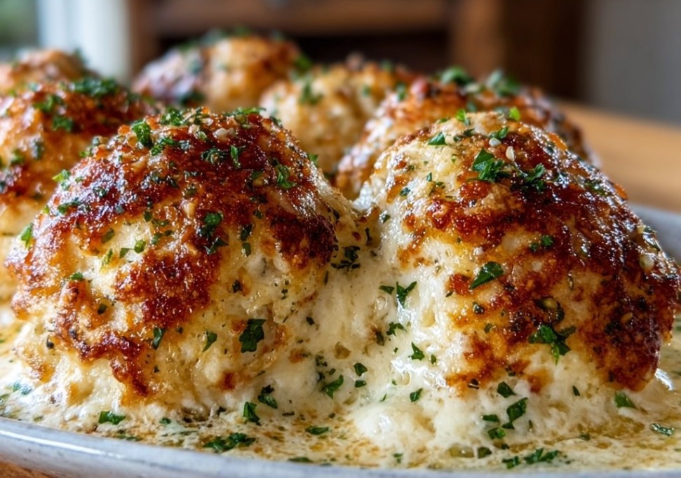 Parmesan Cloud Chicken Bombs: A Creamy Delight Awaits!