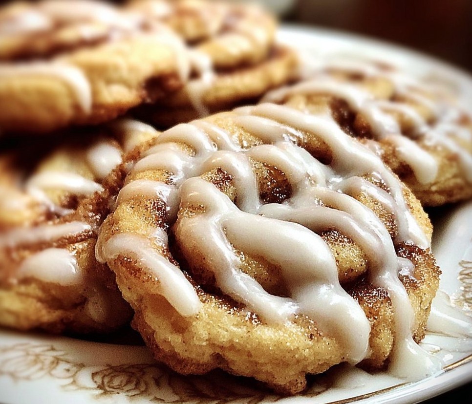 Cinnamon Roll Cookies